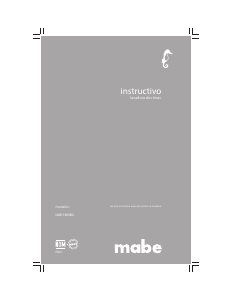 Manual de uso Mabe LMD1800B0 Lavadora