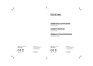 Handleiding Blokker BL-10201 Waterkoker