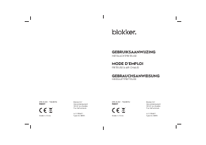 Handleiding Blokker BL-18003 Friteuse