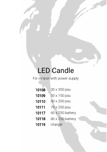 Handleiding Lux Lumen 10109 LED kaars