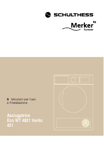Manuale Merker Vento 421 Asciugatrice