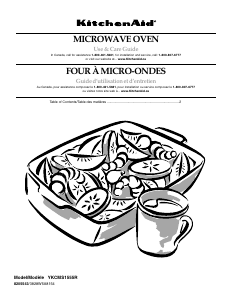 Manual KitchenAid YKCMS1555RSS1 Microwave