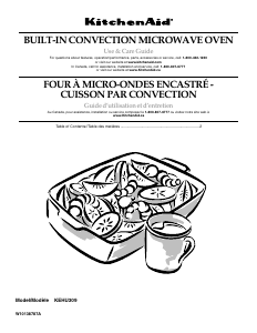 Manual KitchenAid KEHU309SSS02 Microwave