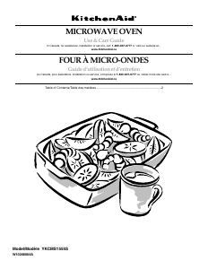 Handleiding KitchenAid YKCMS1555SB0 Magnetron