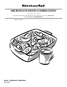 Manual KitchenAid KHMS2050SBL0 Microwave