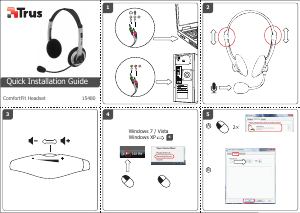 Brugsanvisning Trust 15480 Comfortfit Headset