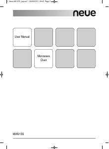 Manual Neue MW61SS Microwave