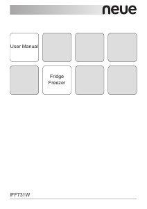 Manual Neue IFF731W Fridge-Freezer
