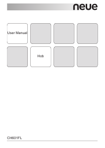 Handleiding Neue CH601FL Kookplaat