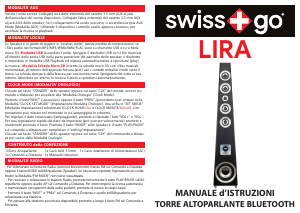 Manuale SwissGo Lira Altoparlante