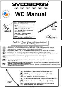 Manual Svedbergs 9085 Toilet