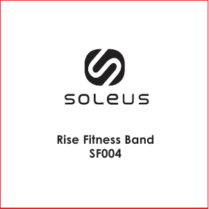 사용 설명서 Soleus SF004 Rise 활동 추적기