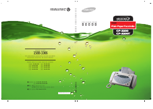 사용 설명서 삼성 CF-3200T 팩스 머신