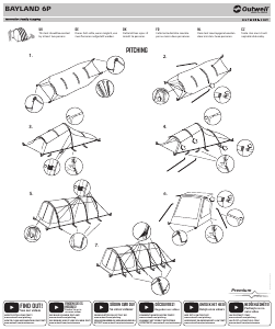 Mode d’emploi Outwell Bayland 6P Tente