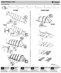 Mode d’emploi Outwell Knightdale 7PA Tente