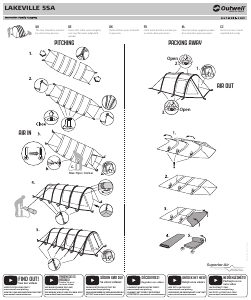 Manual Outwell Lakeville 5SA Tent