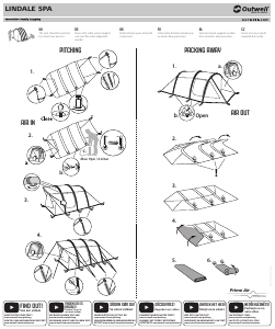 Manual Outwell Lindale 5PA Tent