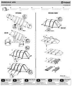 Manual Outwell Parkdale 6PA Tent