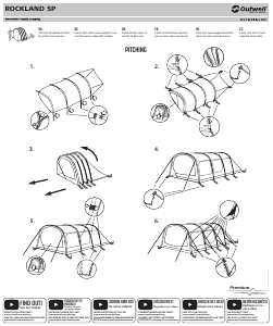 Handleiding Outwell Rockland 5P Tent