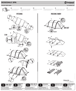 Manual Outwell Rosedale 5PA Tent