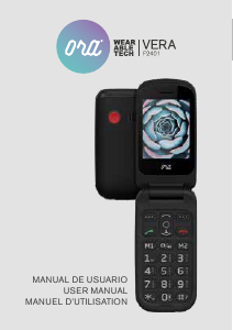 Manual de uso ORA F2401 Vera Teléfono móvil