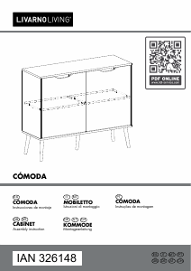 Bedienungsanleitung Livarno IAN 326148 Schrank