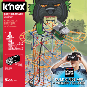 Kullanım kılavuzu K'nex set 34047 Thrill Rides Panther attack