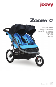 Mode d’emploi Joovy Zoom X2 Poussette