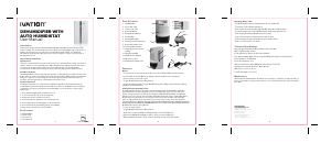 Manual Ivation IVADM45 Dehumidifier
