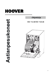 Käyttöohje Hoover HDS 112-86 Astianpesukone