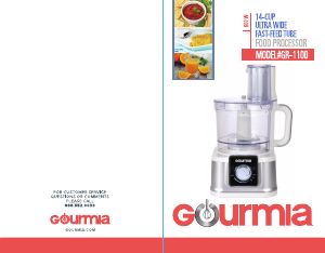 Bedienungsanleitung Gourmia GR-1100 Küchenmaschine