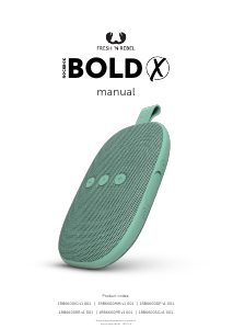 Manual Fresh'n Rebel Rockbox Bold X Altifalante