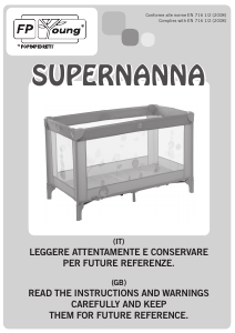 Handleiding Foppapedretti Supernanna Babybed