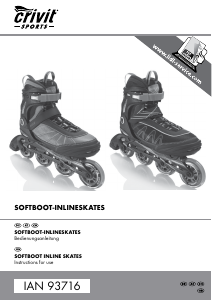 Manual Crivit IAN 93716 Inline Skates
