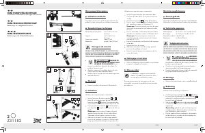 Bedienungsanleitung Crivit IAN 73446 Fahrradpumpe