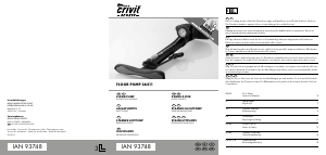 Handleiding Crivit IAN 93748 Fietspomp