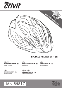 Brugsanvisning Crivit IAN 85817 Cykelhjelm