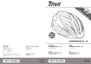 Bedienungsanleitung Crivit IAN 96682 Fahrradhelm