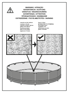 Manual de uso Bestway BW56416 Piscina