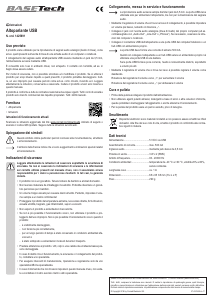 Manuale Basetech 1425991 Altoparlante