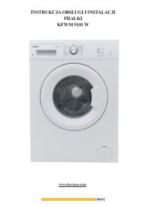 Manual Kernau KFWM 5101 W Washing Machine
