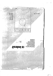 Handleiding Indesit 841 F Wasmachine