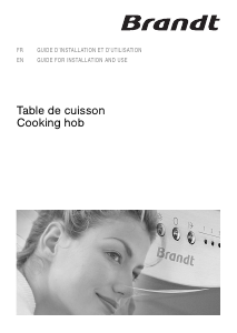 Mode d’emploi Brandt BPG6210B Table de cuisson