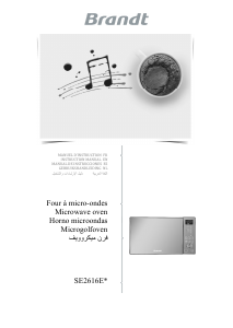 Manual de uso Brandt SE2616ES Microondas