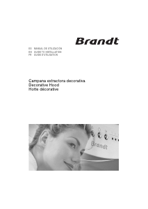 Mode d’emploi Brandt AD1006W Hotte aspirante