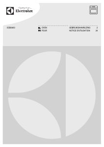 Mode d’emploi Electrolux EOB3400DOX Four