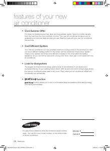 Handleiding Samsung AQ18UUAN Airconditioner