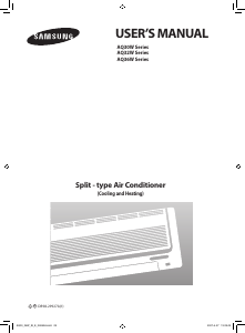 Handleiding Samsung AQ32WCN Airconditioner