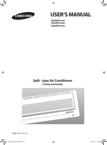 Handleiding Samsung AQ32WCX Airconditioner