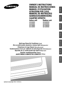 Handleiding Samsung SC12ZWHX Airconditioner